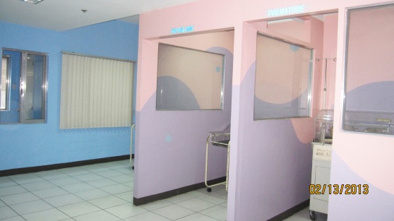 Delivery section of the North Caloocan Doctors Hospital